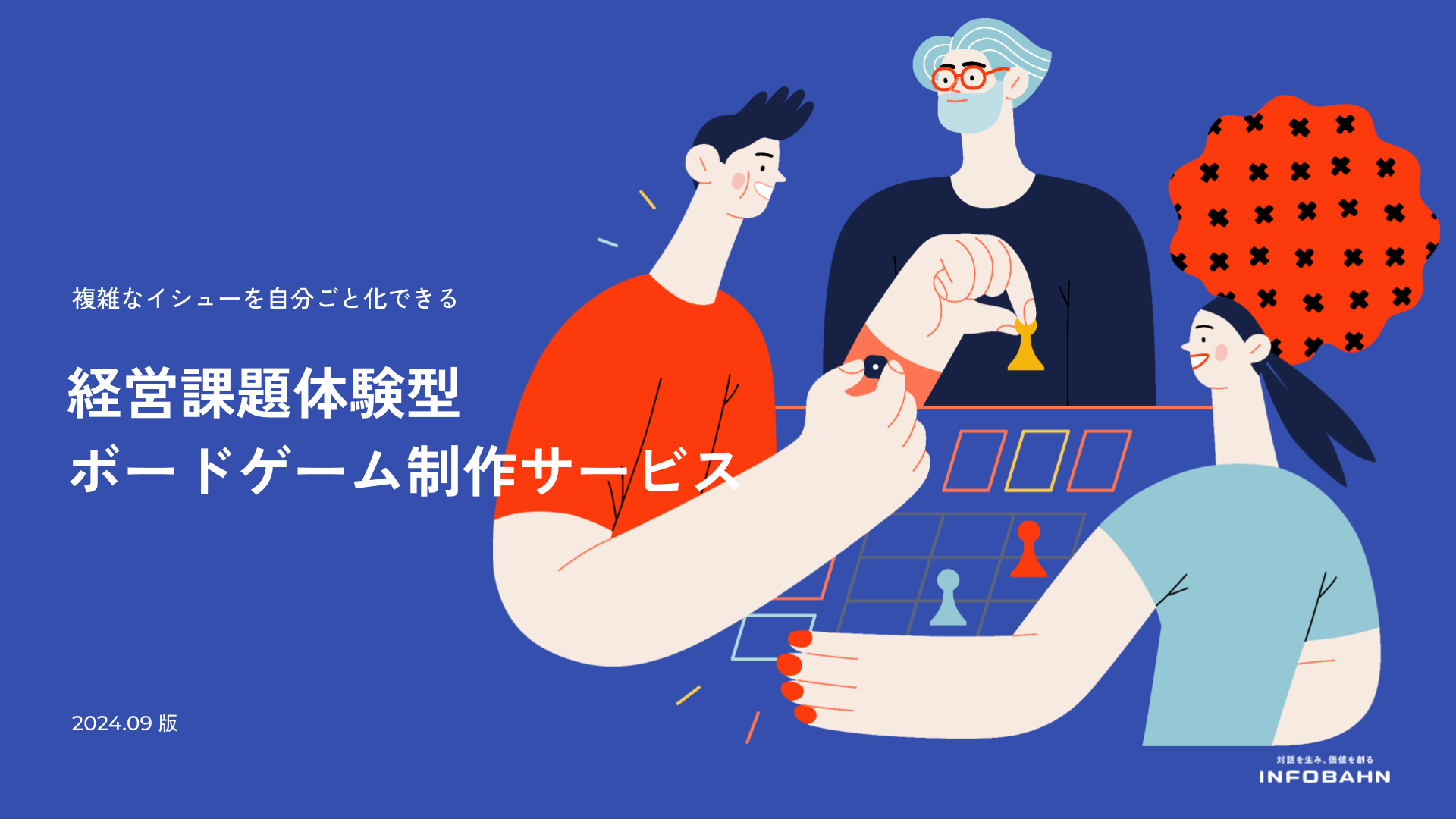 経営課題体験型ボードゲーム制作サービス