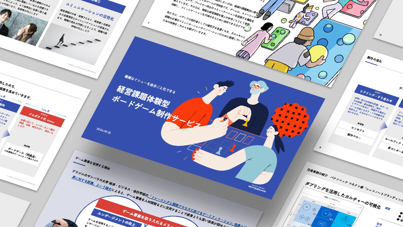経営課題体験型ボードゲーム制作サービス